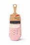 Brz Girls' Ballerina Socks Set of 3 – Colorful Polka Dots, Daily Use White-Powder-Cream - 3
