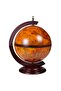 Tabletop Globe Bar Wine Stand Wood - 2