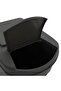 Stackable Garbage Bin Boxes 4 pcs Grey 100 L Polypropylene - 8