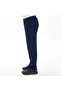 Men's Navy Blue Trousers with Front Seam Detail (with Large Size Option) - 2