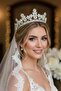 Zircon Stone Bride/Henna/Engagement/Promise Design Crown