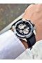Functional Navy Blue Color 5 Atm Water Resistance Steel Case Men's Wristwatch 4469Mr - 2