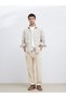 Mg Trenden Ecru Loose Fit Men's Trousers