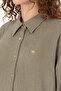 Women's Light Khaki Long Sleeve Shirt 50311917-Vr183 - 7