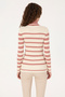 Women's Orchid Striped Turtleneck Sweater 50317984-Vr221 - 5