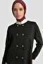 Button Detailed Knitwear Set 25Ktd6118 Black - 4