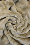 Plush Sofa Throw Blanket Fluffy Bubble Brown Multi-Purpose Diamond Pattern 150X150 cm - 3