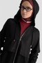 Mesh Detailed Cap Black - 3