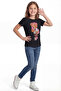 Girl's T-Shirt Short Sleeve Printed B1 - 2