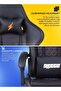Ergonomic Gaming Chair with Footrest, Adjustable Armrest & Reclining Backrest - 6