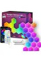 Bluetooth-enabled hexagonal lamp, smart LED night light with Bluetooth app remote control