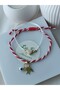 Kırlangış Kuşu Nazar Beaded Heart Martenitsa Luck Bracelet Friendship Red String Women's Bracelet - 6
