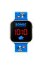 Sonic the Hedgehog Blue LED Watch with Printed Character Strap
