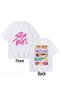 Saja Boys Printed T-Shirt / Oversize Fit 100% Cotton Breathable Fabric