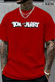 Tom and Jerry Text Printed Unisex T-Shirt
