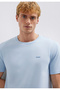 Printed Baby Blue T-Shirt Regular Fit / Regular Cut 0612819-70813