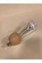 Mill Salt and Black Pepper Grinder Medium Size Transparent Acrylic Wooden Model Height 18 cm - 7