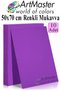Purple Colored Cardboard 50X70 cm 10 Pieces 1 Pack Colored Hard Cardboard 1.0 mm Kindergarten Hobby Activity School - 2