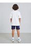 Boys Football Graphic T-Shirt and Shorts Set - 5