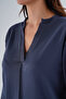 Women's Famous High Quality Plus Size Modal Fabric High Neck Bottom-Top Set - 1004 - 4
