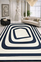 Mosso Line Patterned Woven Base Modern Decorative Carpet Mosso2058 - 2