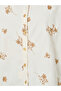Women Floral Embroidered Shirt - 4