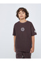 Boys Brown Cotton T-Shirt and Jogger Set - 2