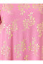 Women Floral Printed Short Sleeve Jalabiya - 4