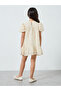 Girls Off-White Sequin A-Line Mini Dress - 4