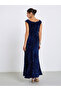 Women Sequin Sleeveless Maxi Evening Dress - 6