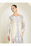 Women Yellow Embellished Long Sleeve Jalabiya - 2