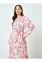 Women Graphic Printed Balloon Sleeve Maxi Dress - 2