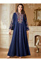 Women Sequin Patch Detail Embroidered Jalabiya - 4