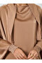 Women Beige Batwing Sleeve Jalabiya - 4