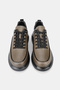 Men's Mink Genuine Natural Leather Sneaker Lace-Up Shoes - 5