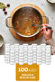 100-Piece Freezer-Safe Storage Containers – 30 ml Containers for Broth, Chicken Stock, Sauce, and Medicine Storage - 3