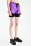 Women's Printed Sports/Sea/Pool Shorts with Tights Inside and Double Pockets - 6