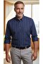 New Season 100% Cotton Long Sleeve Pocketed Light Thick Fabric Classic Men's Shirt