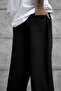 Men's Sweatpants Goodmode Street Alti Black Oversize Baggy Loose Fit 3 Yarns Without Drawstrings - 6