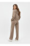 Women's Mink Zippered Hooded Triple Velvet Set Per0097 - 3
