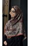 وشاح قطني ناعم بنمط عثماني - تان - 2