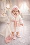 100% Cotton Newborn Baby Girl Bathrobe Set Suitable for 0-2 Years Old (Boxed) - 4