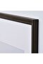 إطار خشبي، لون بني غامق بمظهر خشب البلوط، 50x70 سم - 4