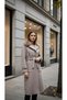 Aurora Fur Collar Cashmere Coat - 2