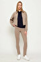 Annie Slim Fit Women's Beige Sweatpants V6Rb08Kd822-G1O3 - 2