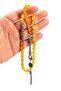 Gift Prayer Beads, Father's Day Gift Prayer Beads, Lettered Powder Amber Prayer Beads - 2