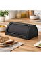 Bread Box Bread Bin with Sliding Lid Bread Basket - 2