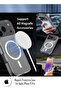 غطاء خلفي شفاف متوافق مع نظام Magsafe لهاتف Apple iPhone 17 Pro - 5