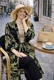 Ethnic Patterned Maxi Sash Kimono - 3