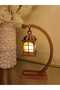 Led Illuminated Decorative Lantern Candle Holder Christmas Valentine's Day 23 cm Bronze 1 Piece Led Candle Is Included